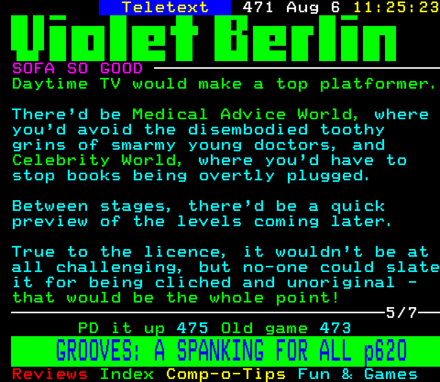 Digitiser, Teletext - 1995