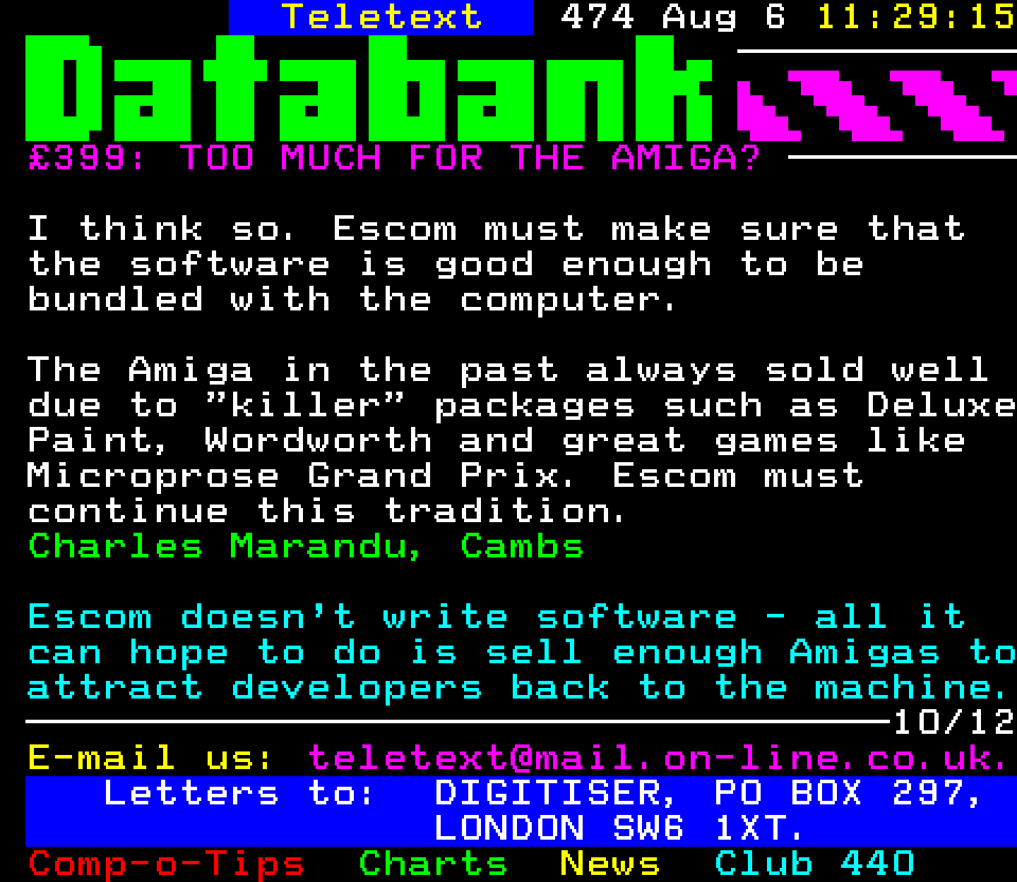 Digitiser, Teletext - 1995