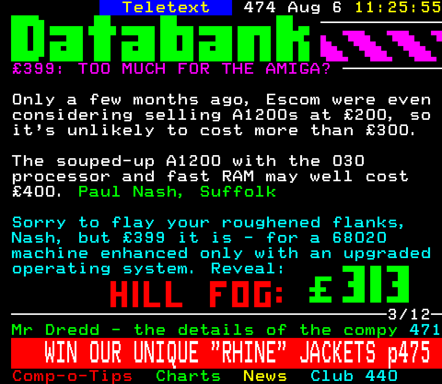Digitiser, Teletext - 1995