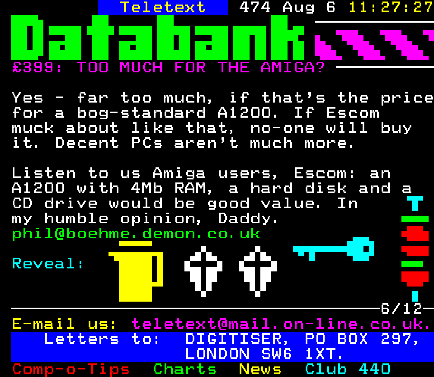 Digitiser, Teletext - 1995