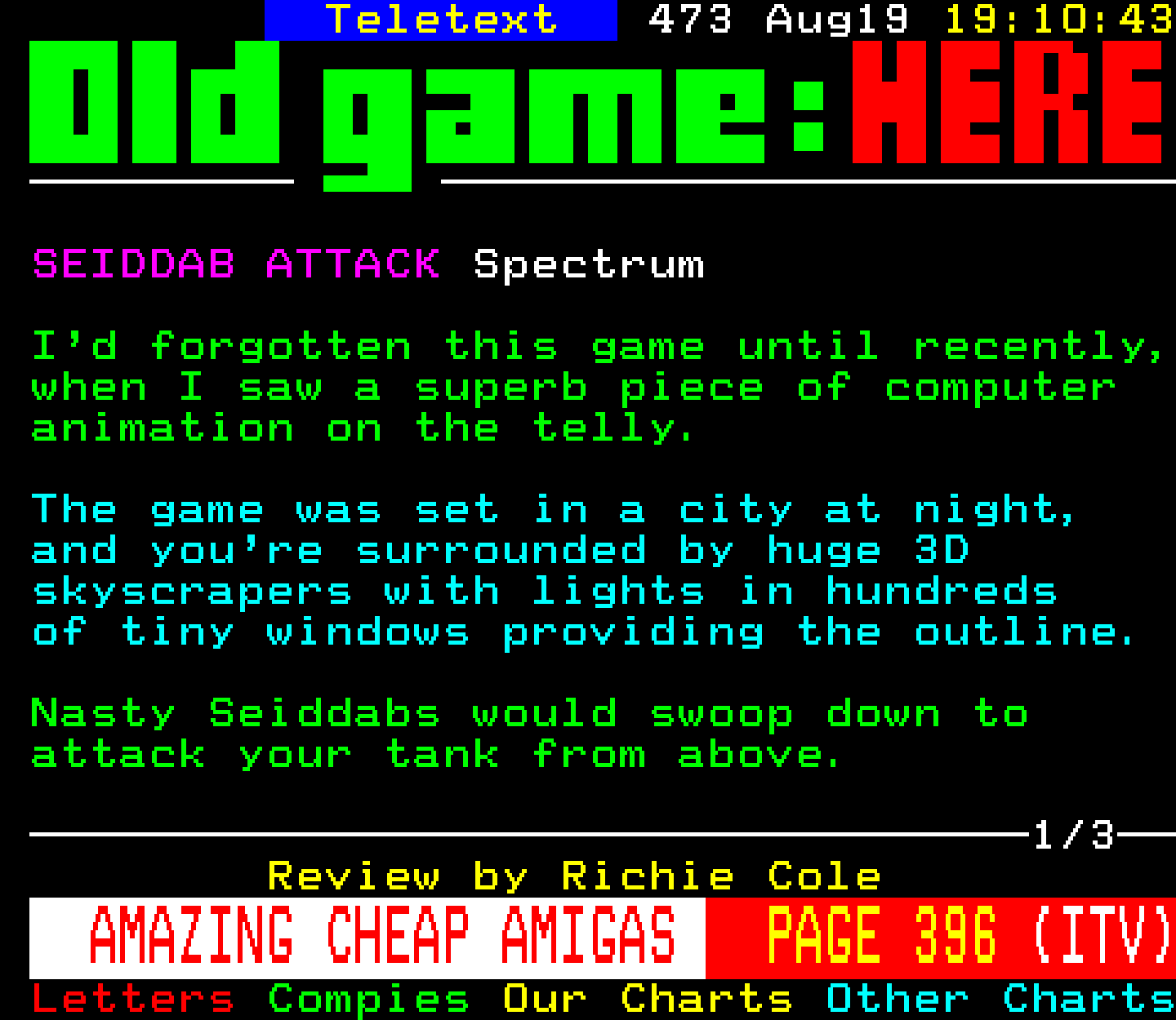Digitiser, Teletext - 1995