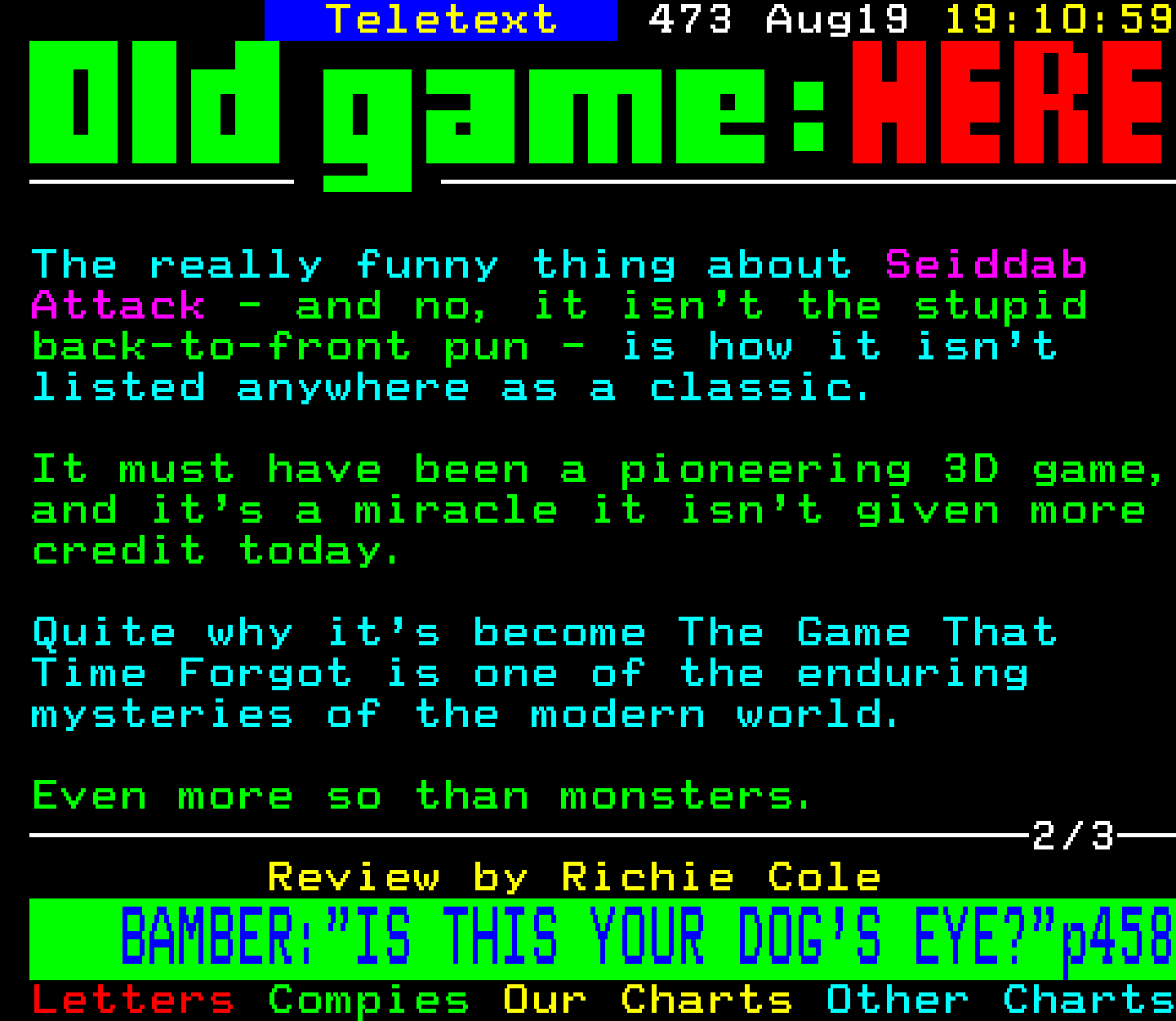 Digitiser, Teletext - 1995