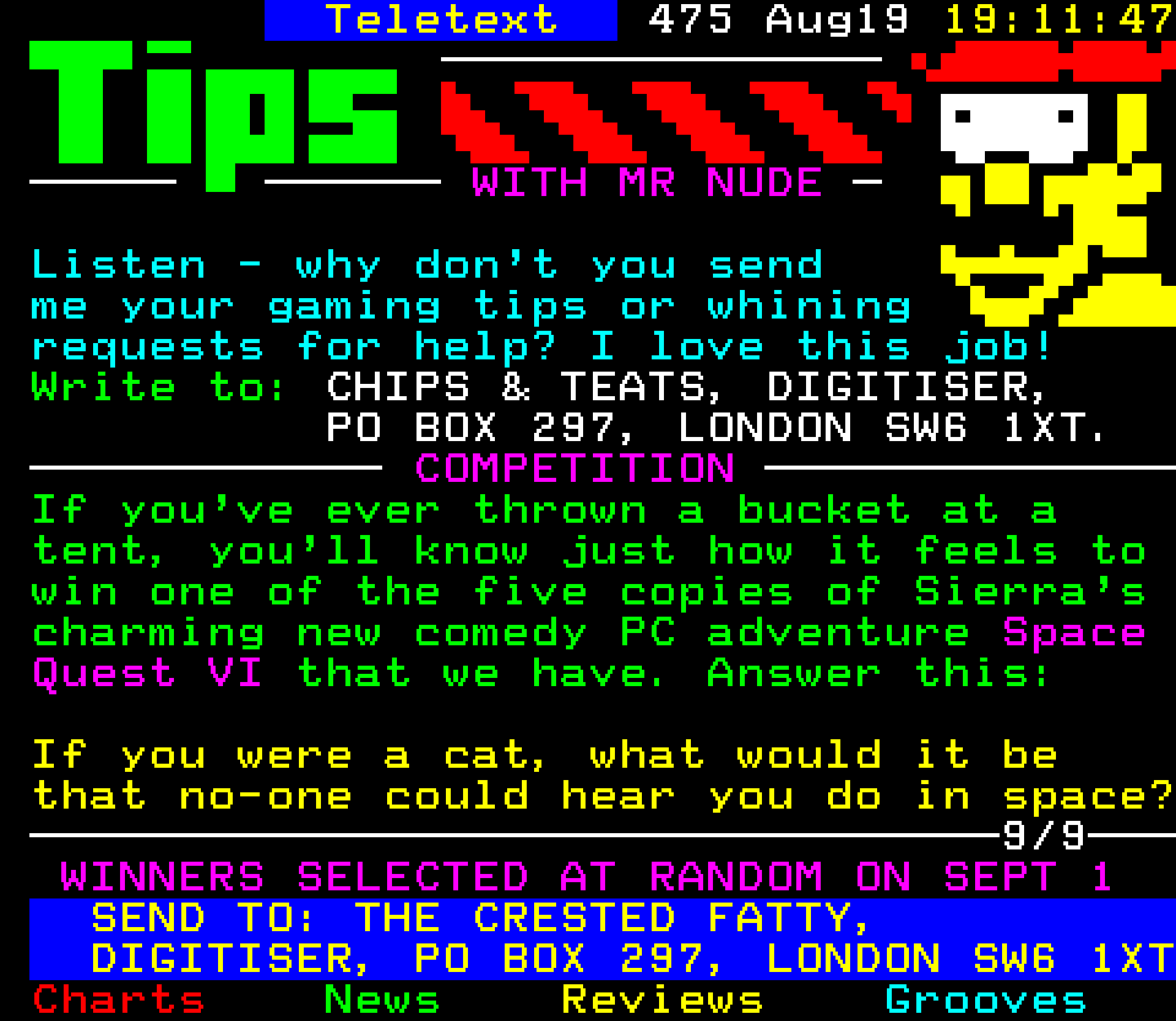 Digitiser, Teletext - 1995