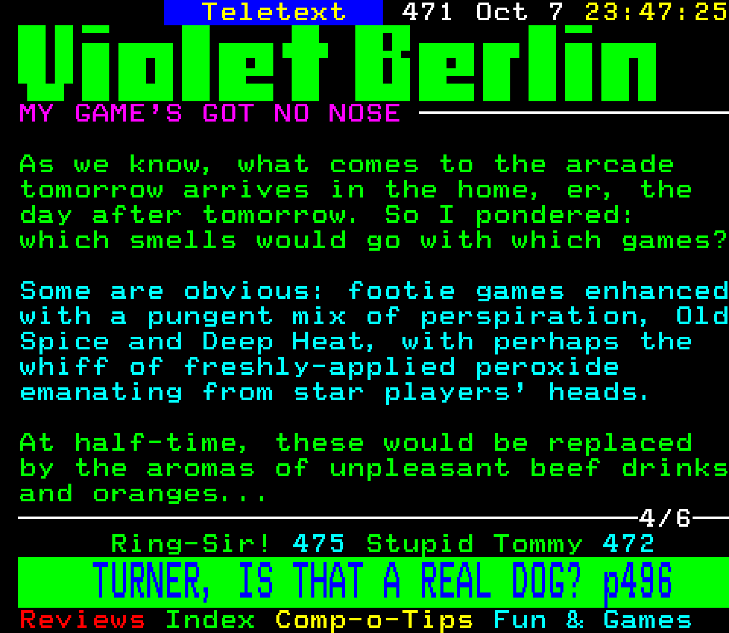 Digitiser, Teletext - 1995