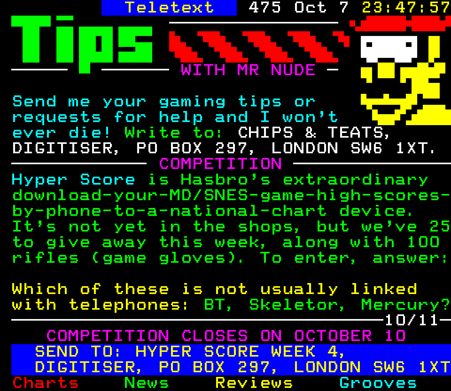 Digitiser, Teletext - 1995