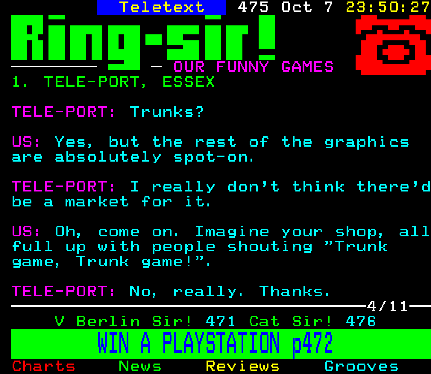Digitiser, Teletext - 1995