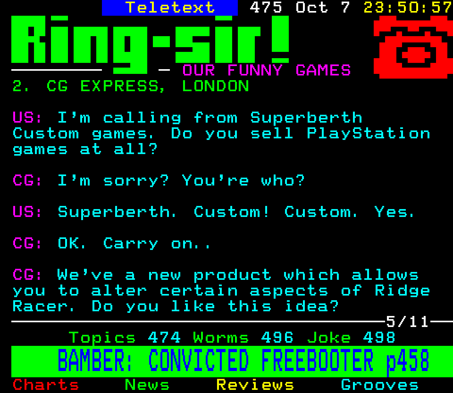 Digitiser, Teletext - 1995