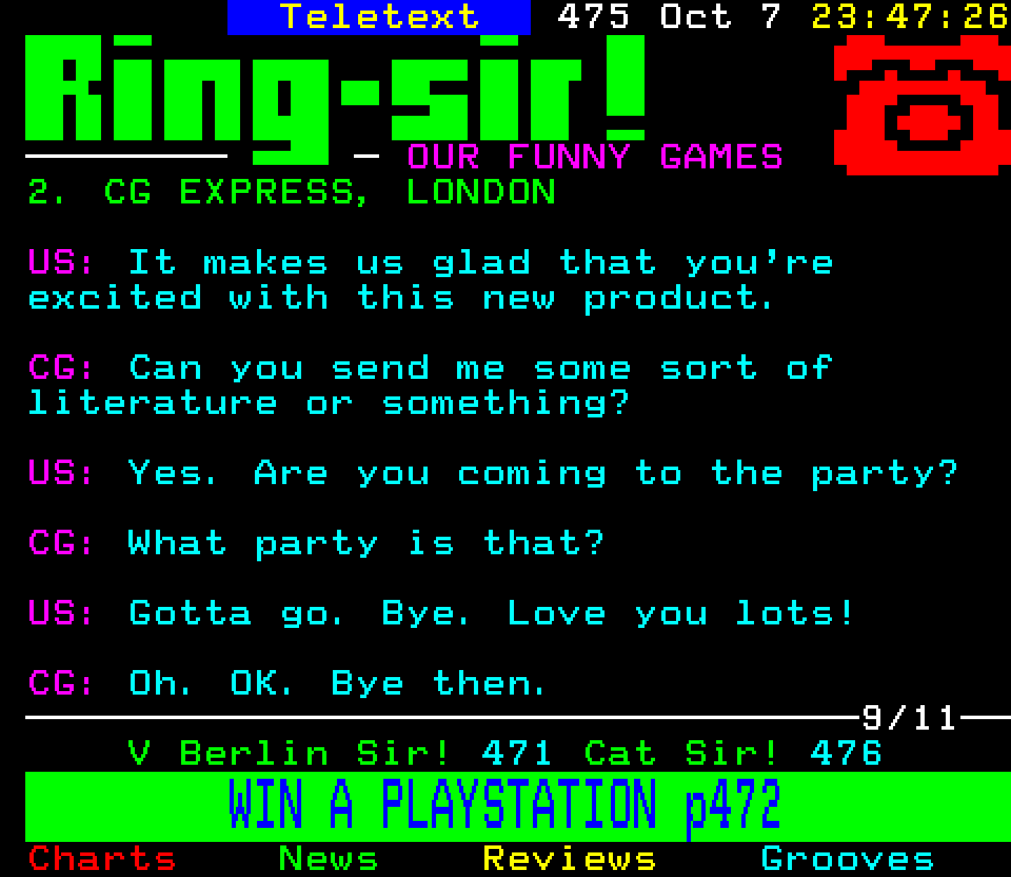 Digitiser, Teletext - 1995