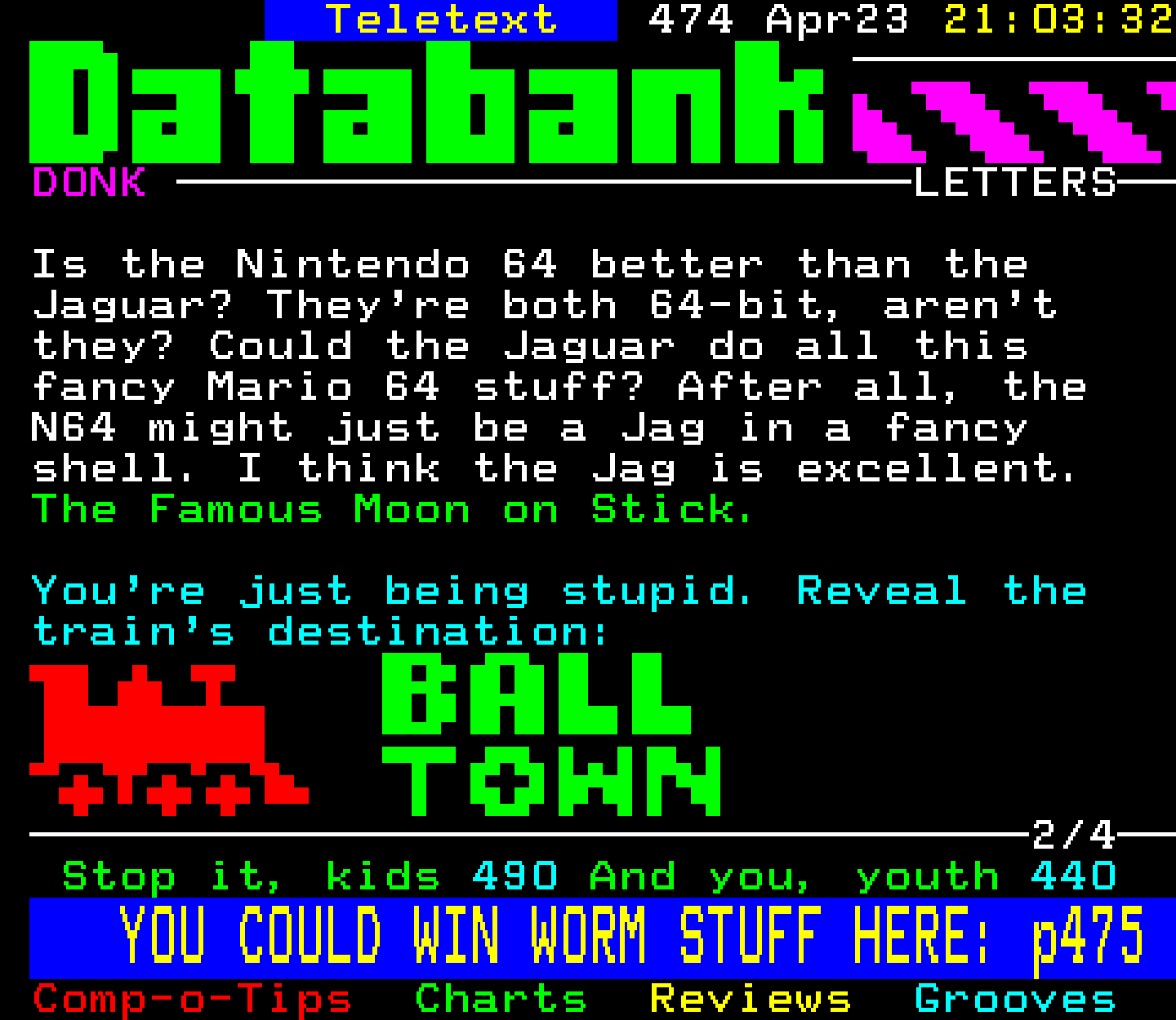 Digitiser, Teletext - 1996