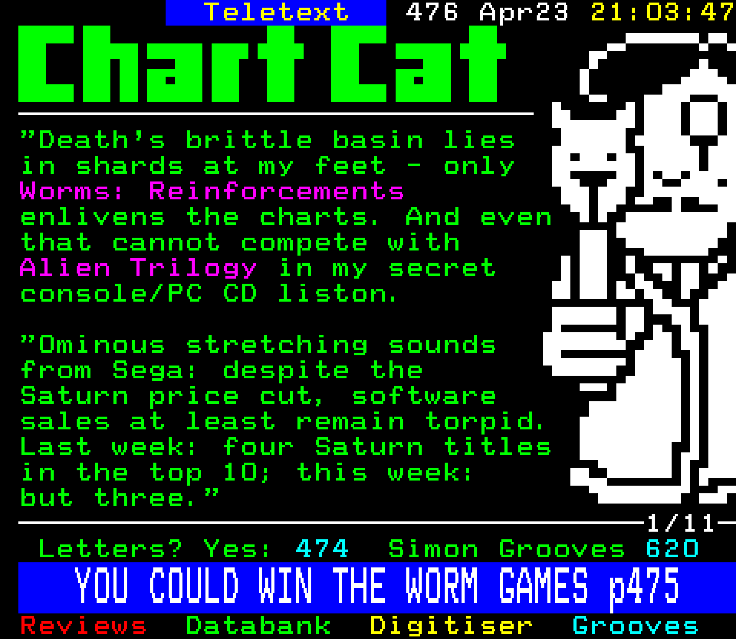 Digitiser, Teletext - 1996
