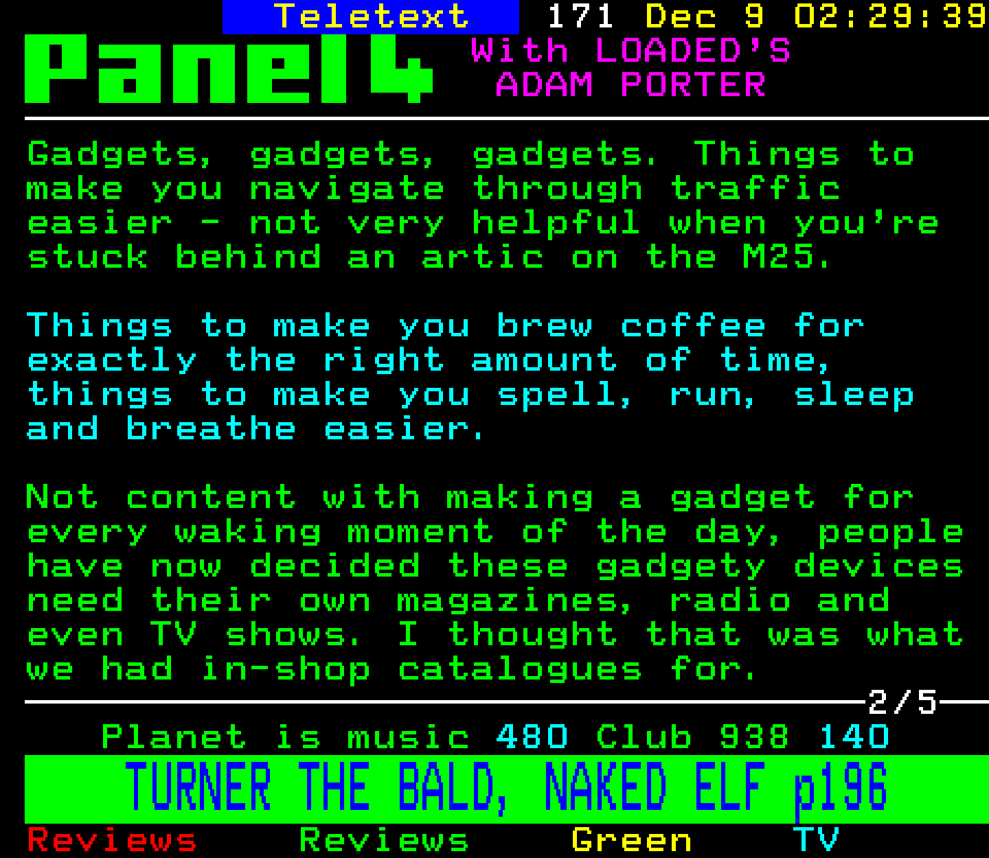 Digitiser, Teletext - 1996