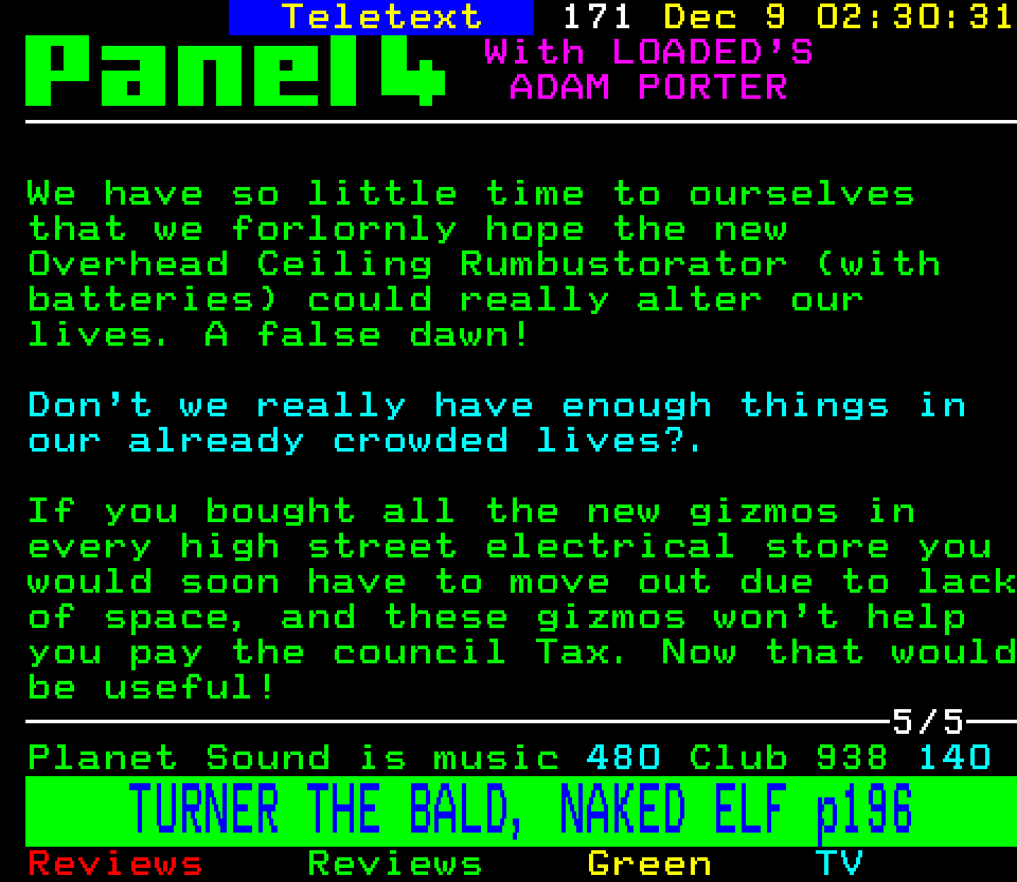 Digitiser, Teletext - 1996