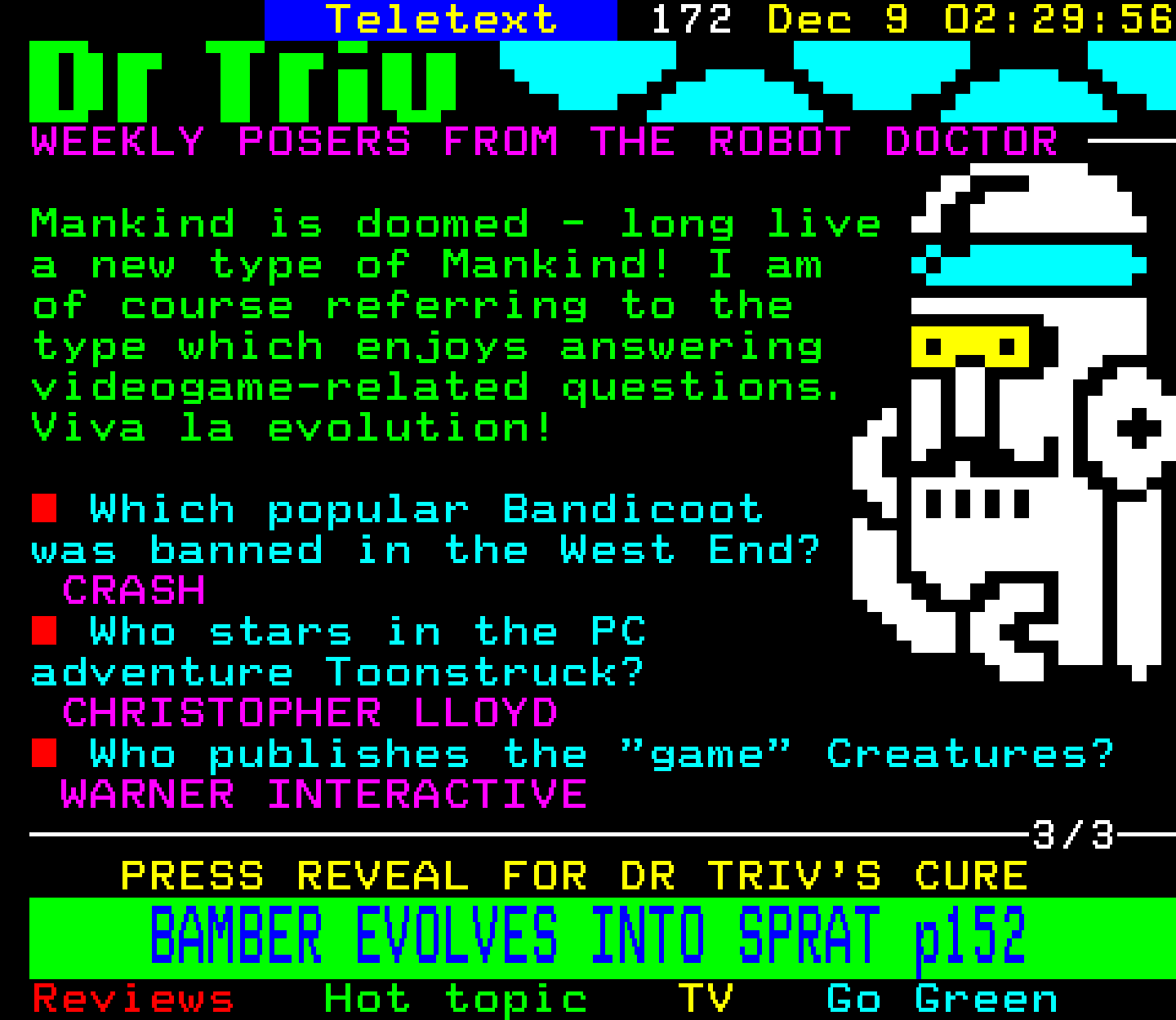 Digitiser, Teletext - 1996