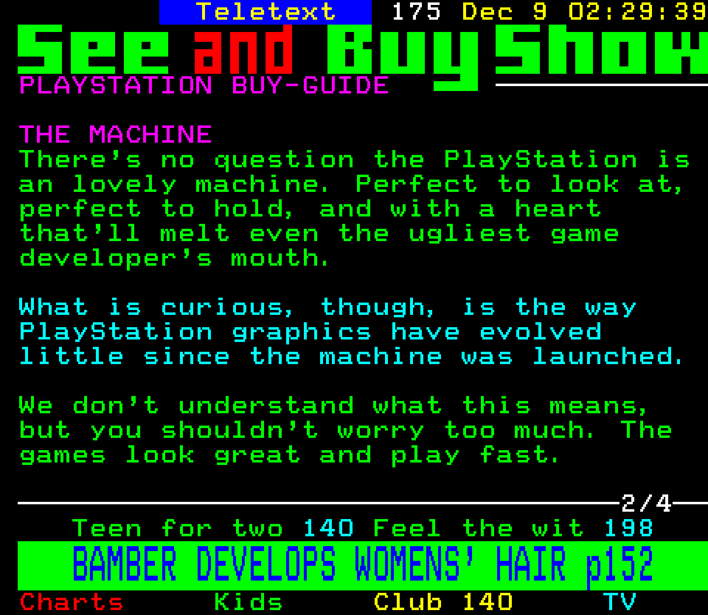 Digitiser, Teletext - 1996