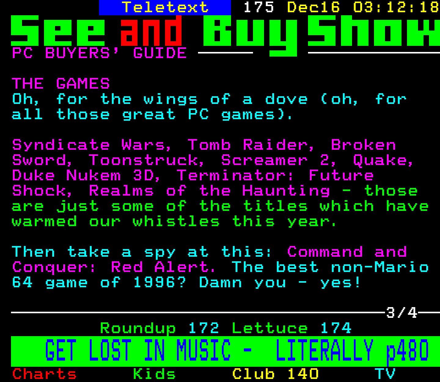 Digitiser, Teletext - 1996