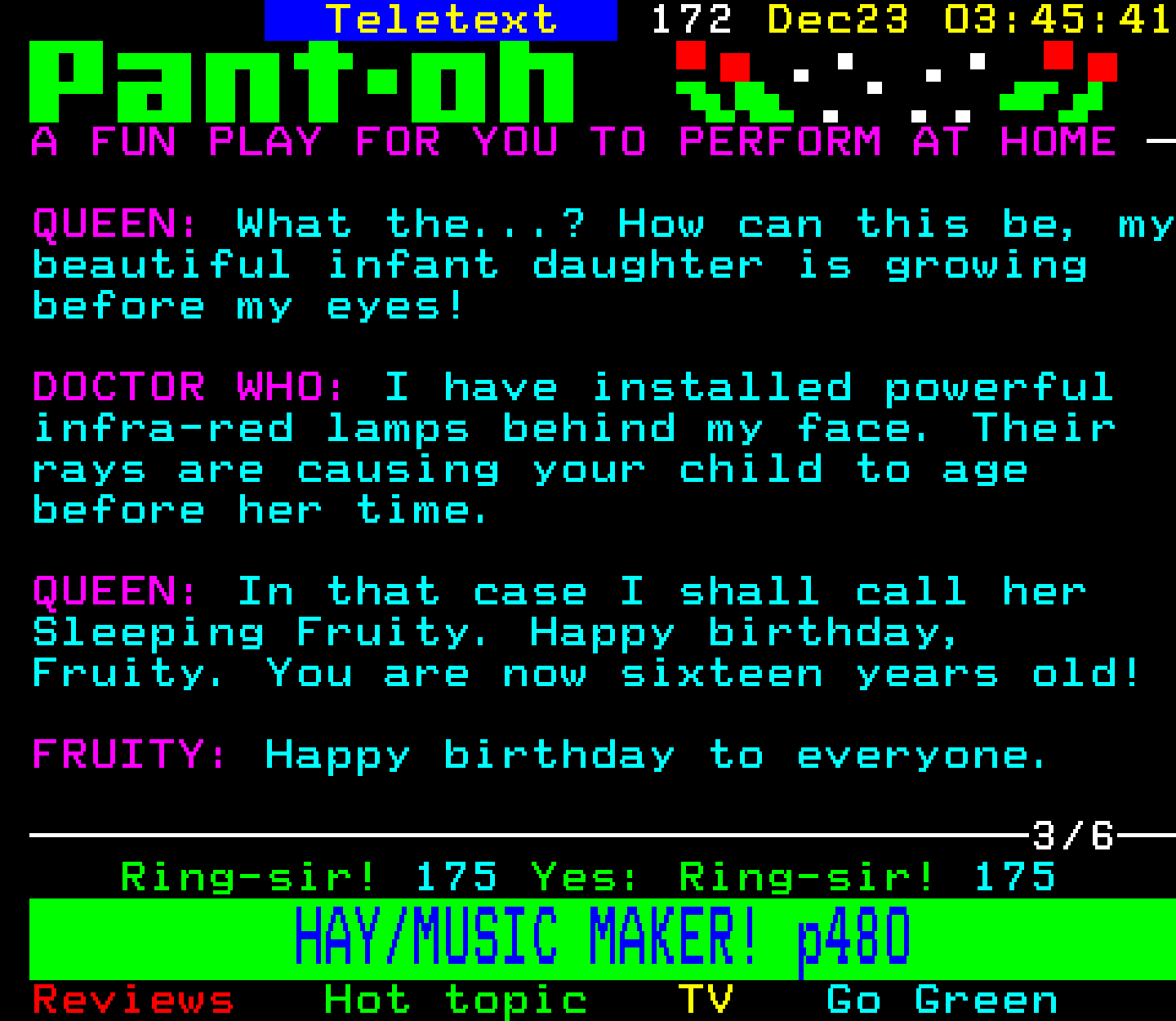 Digitiser, Teletext - 1996