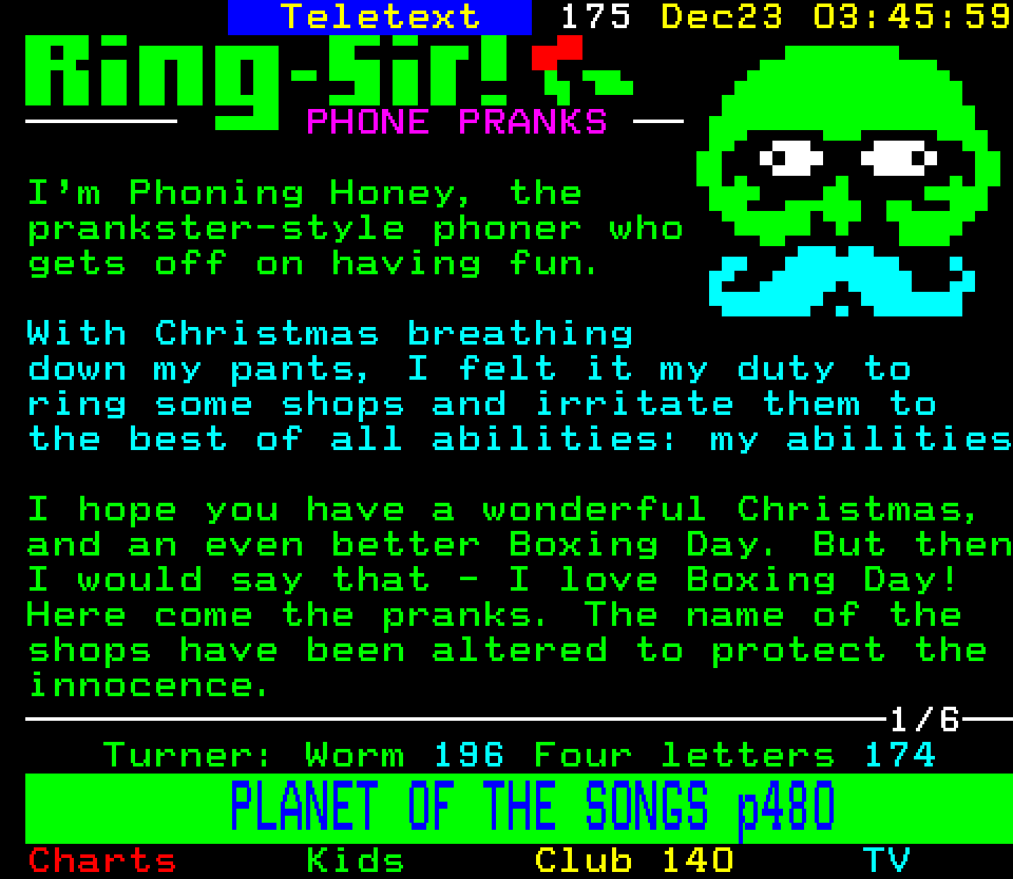 Digitiser, Teletext - 1996