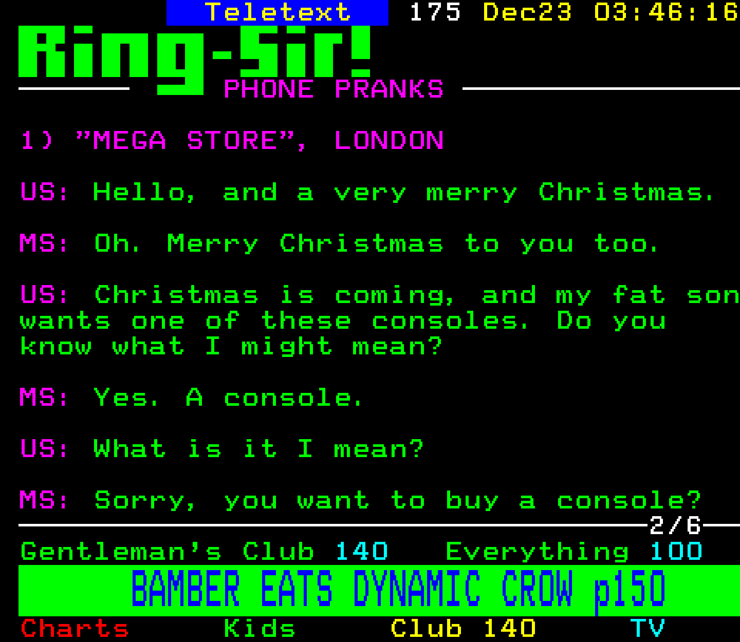 Digitiser, Teletext - 1996