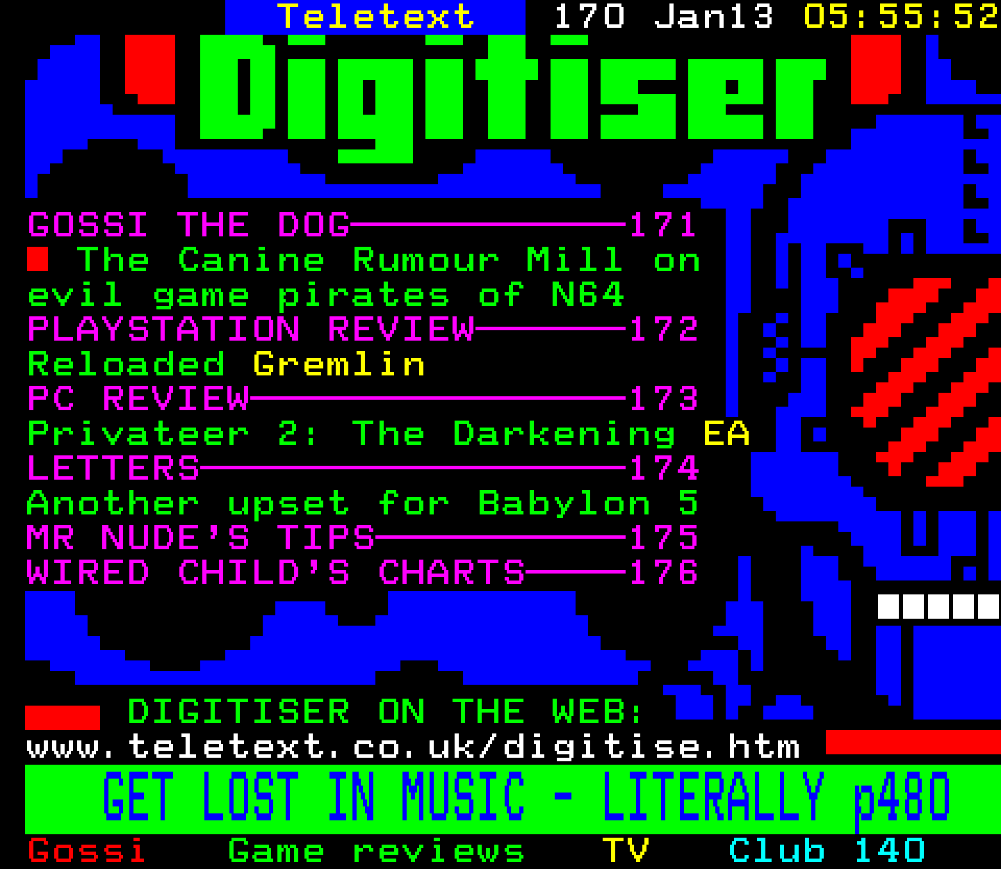 Digitiser, Teletext - 1997