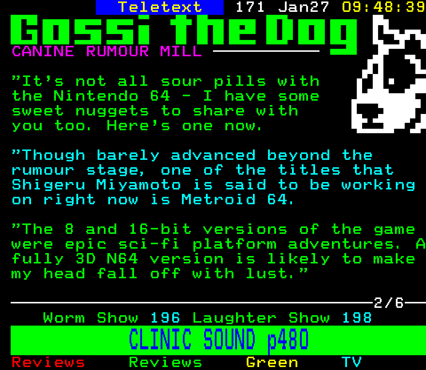 Digitiser, Teletext - 1997