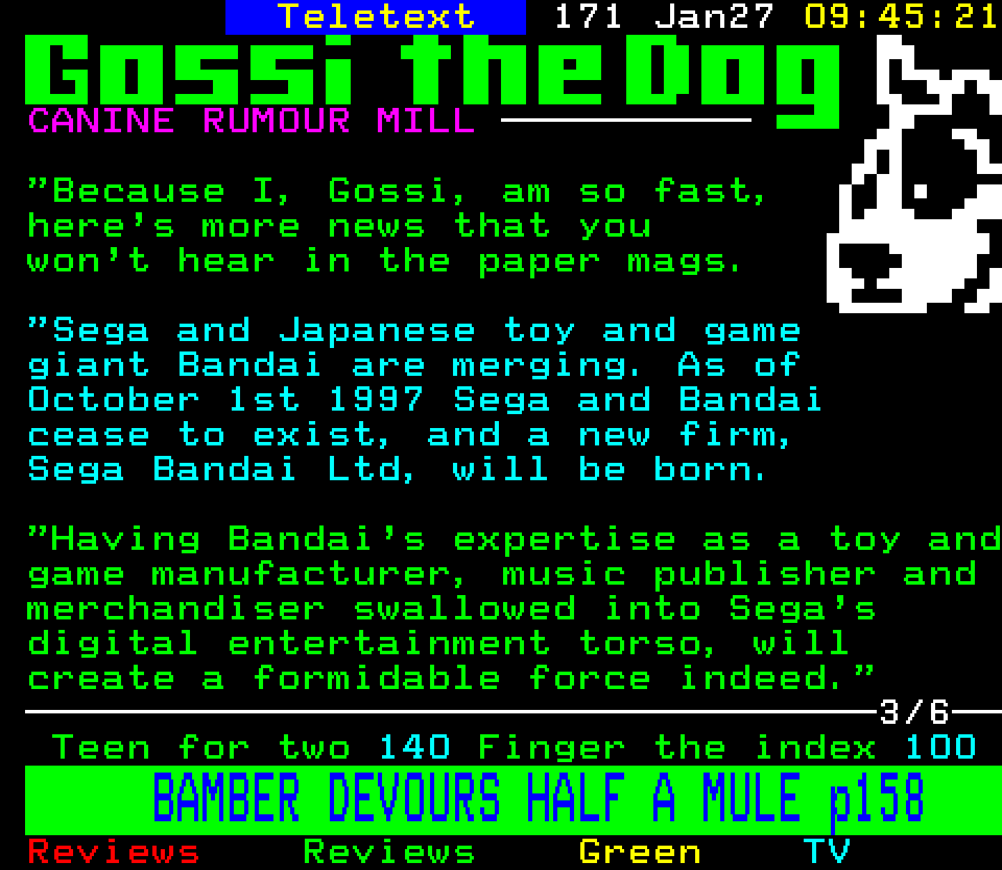 Digitiser, Teletext - 1997
