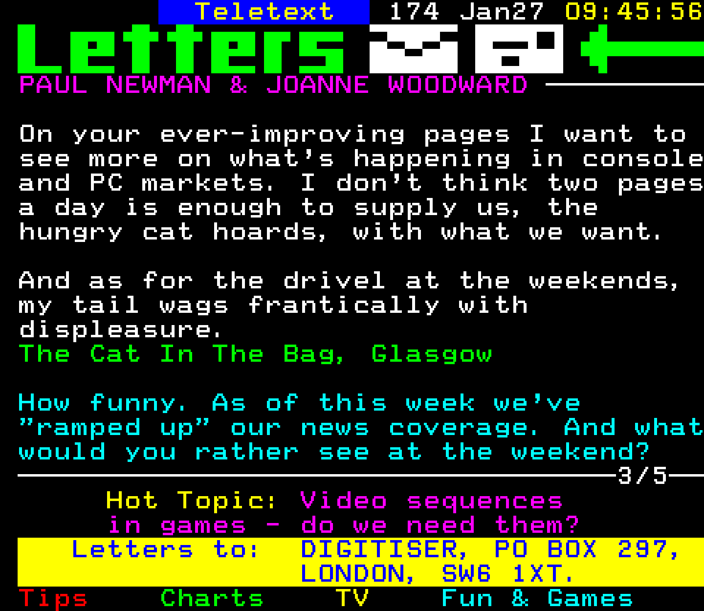Digitiser, Teletext - 1997