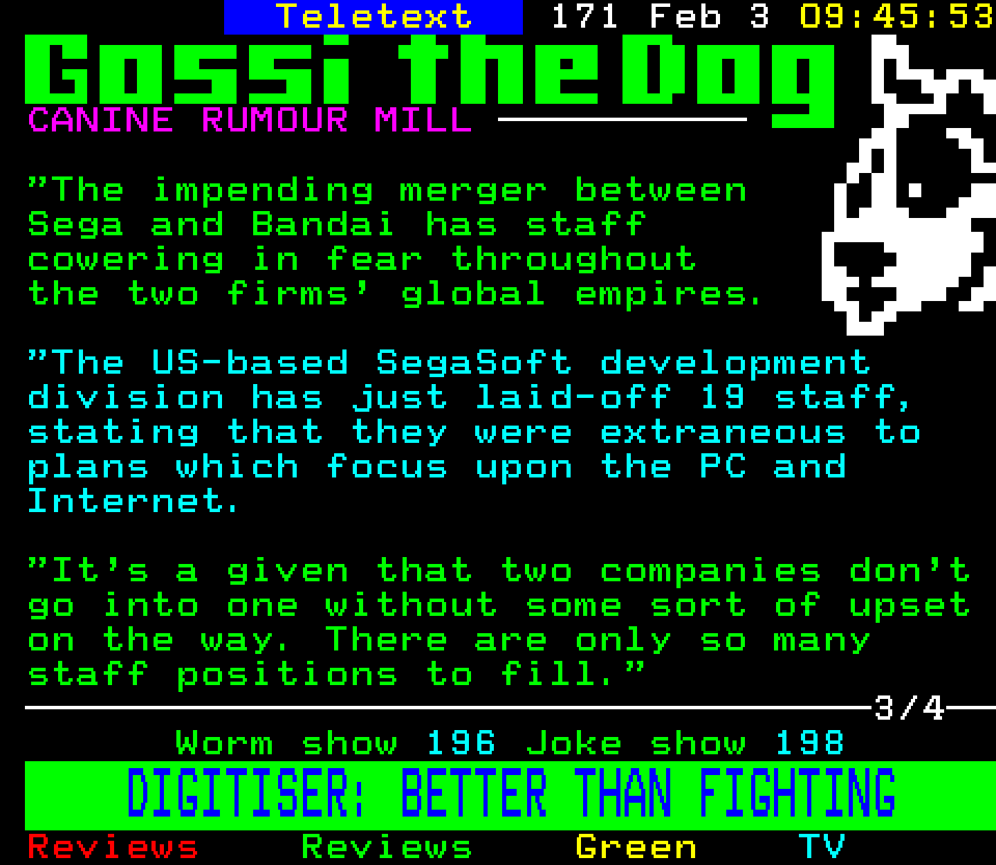 Digitiser, Teletext - 1997