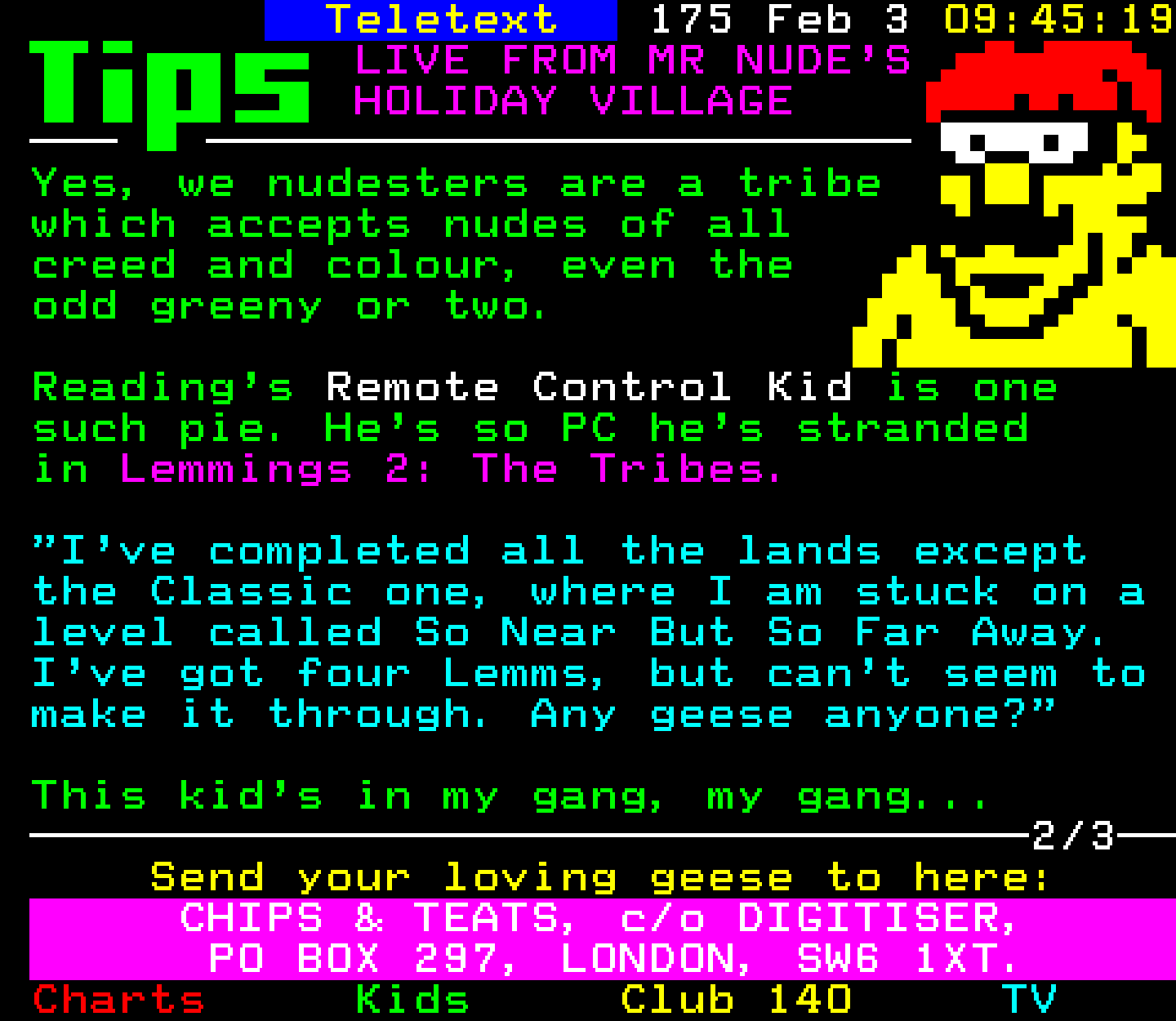 Digitiser, Teletext - 1997