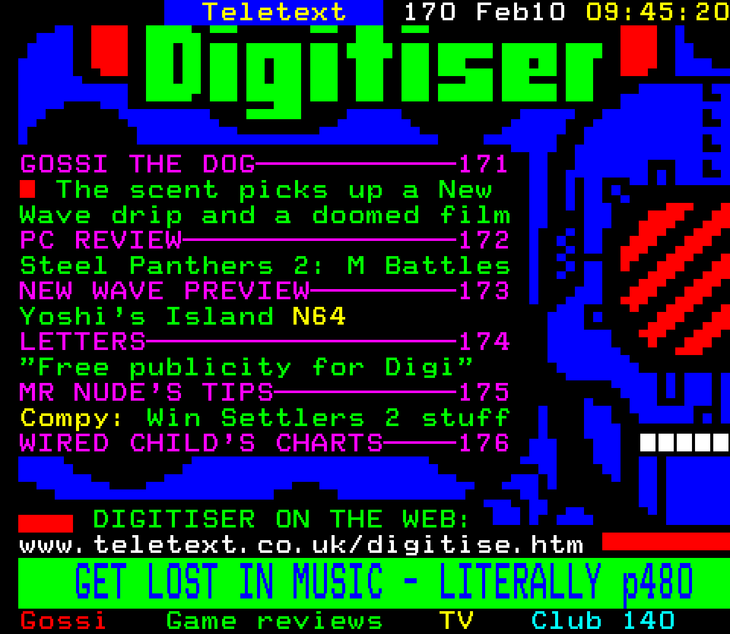 Digitiser, Teletext - 1997