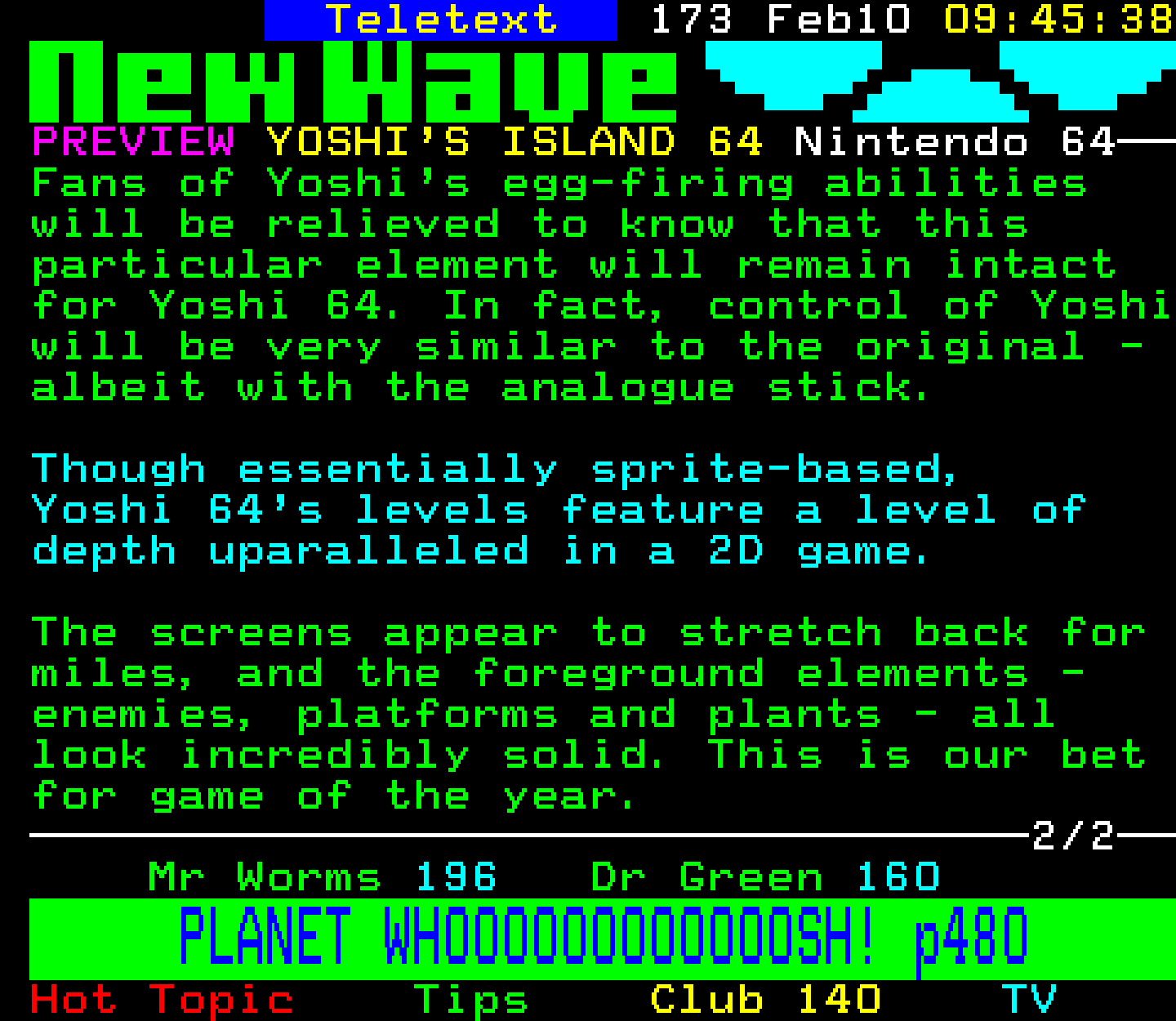 Digitiser, Teletext - 1997