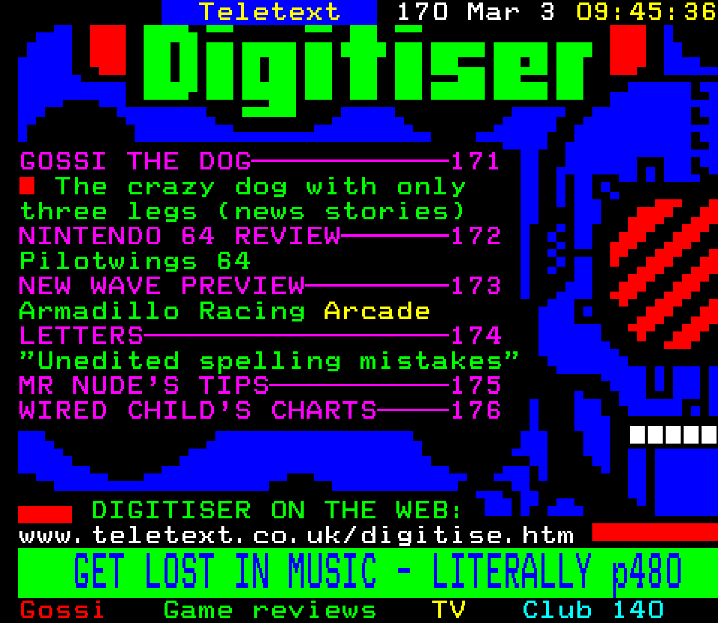 Digitiser, Teletext - 1997