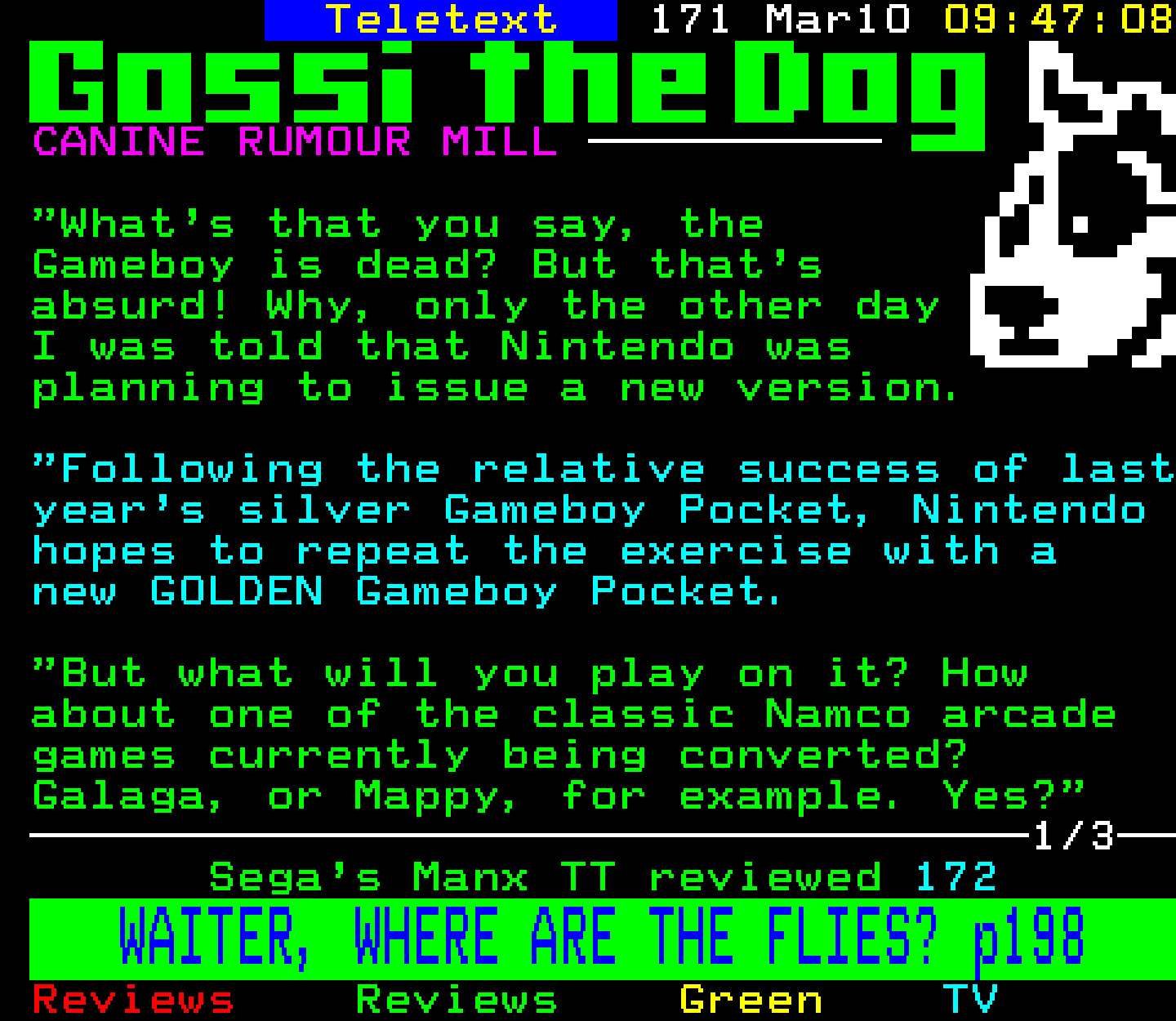 Digitiser, Teletext - 1997