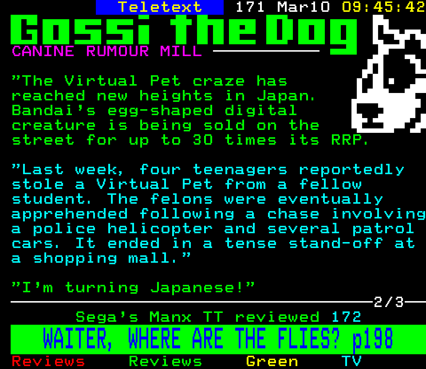 Digitiser, Teletext - 1997