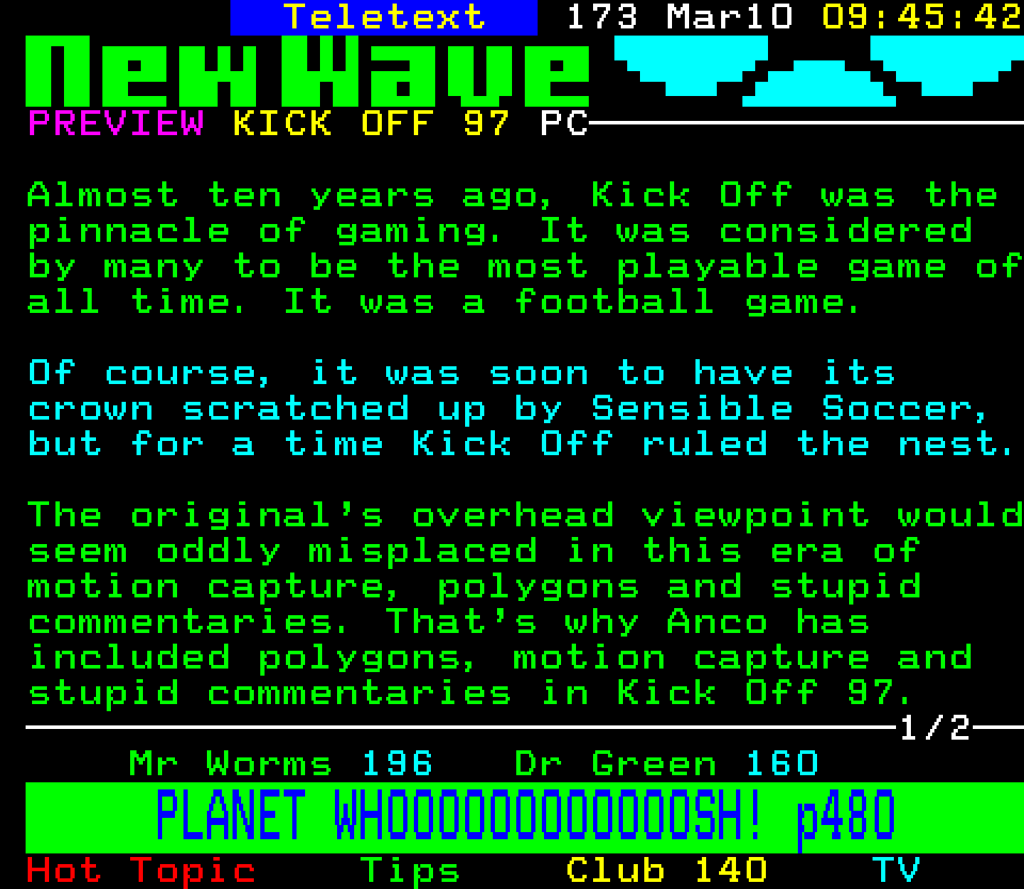 Digitiser, Teletext - 1997