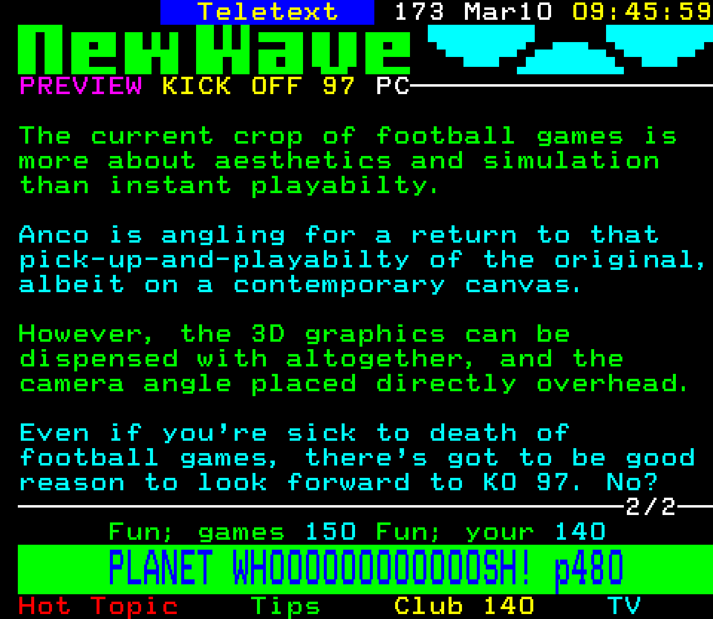 Digitiser, Teletext - 1997