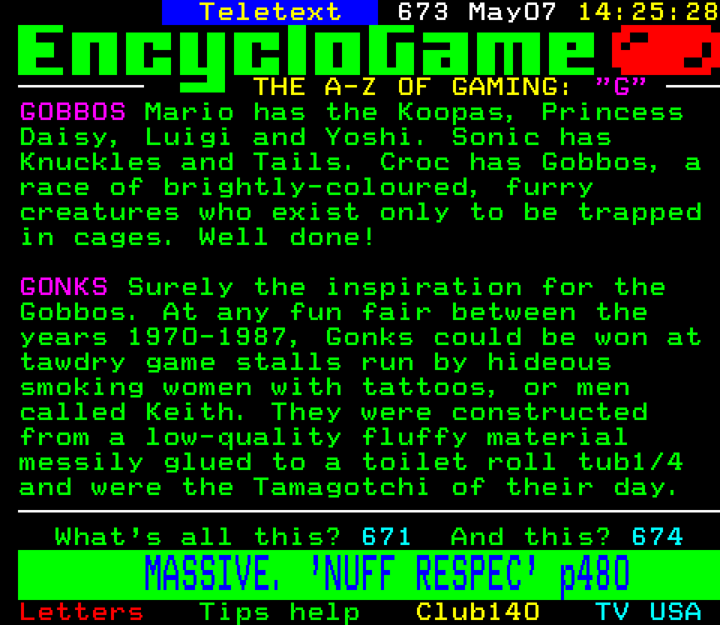 Digitiser, Teletext - 1999