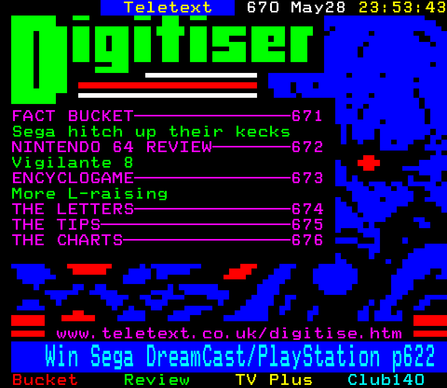 Digitiser, Teletext - 1999