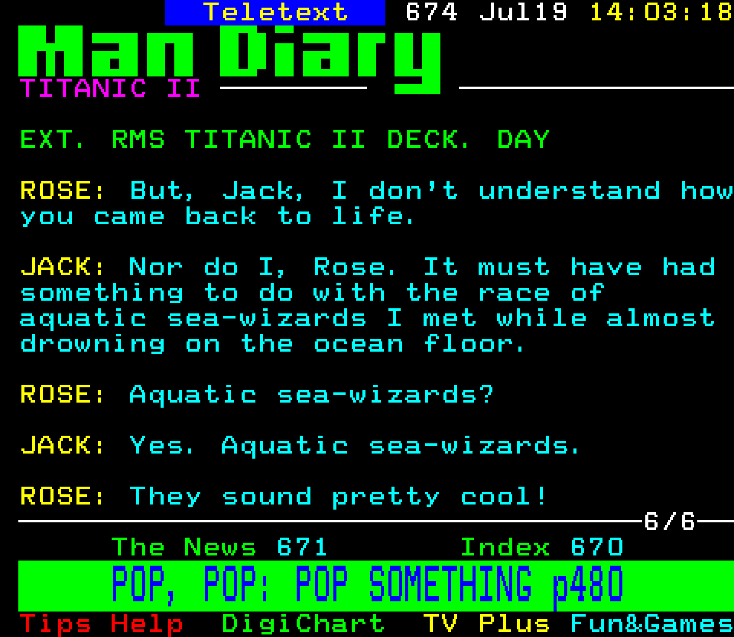 Digitiser, Teletext - 1999