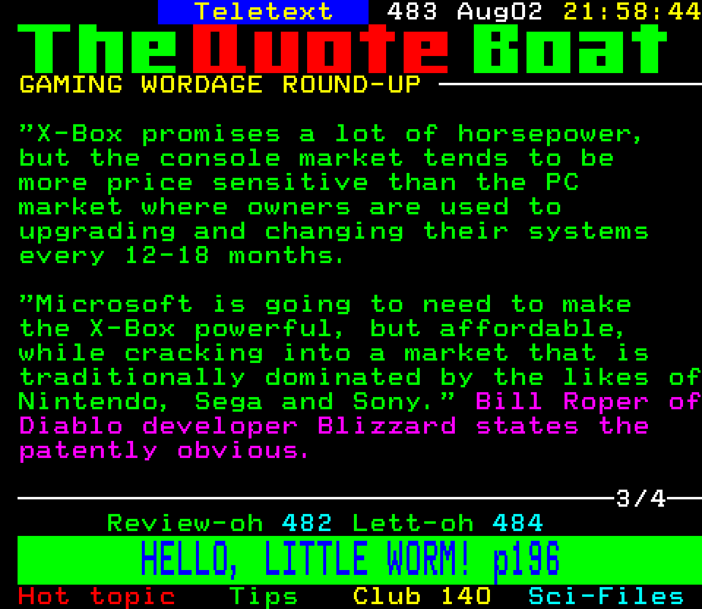 Digitiser, Teletext - 2000