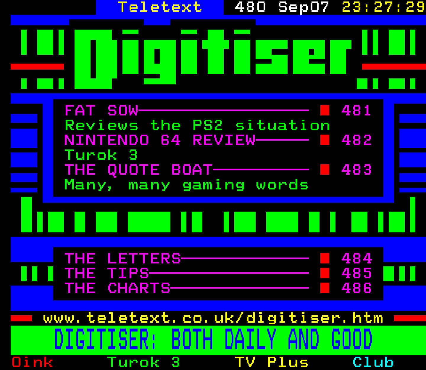 Digitiser, Teletext - 2000