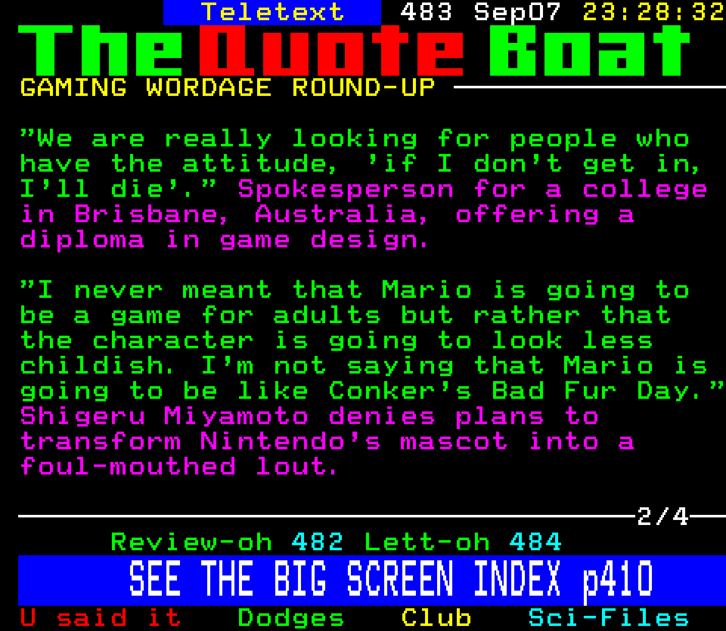 Digitiser, Teletext - 2000