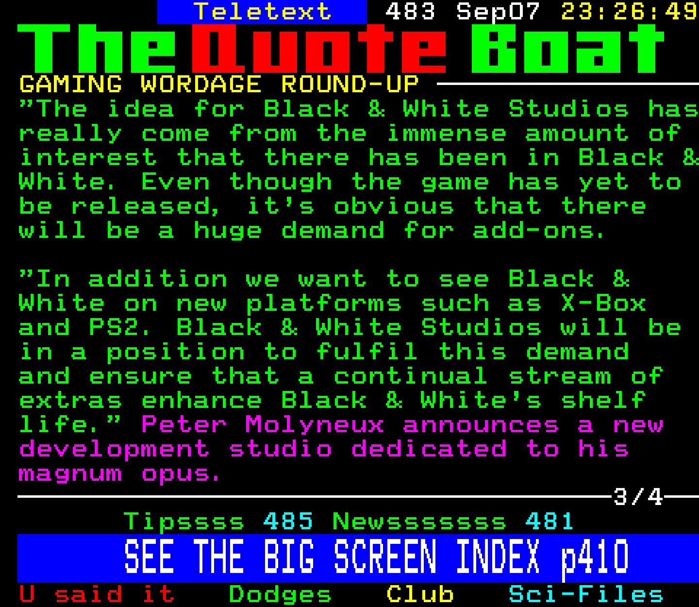 Digitiser, Teletext - 2000