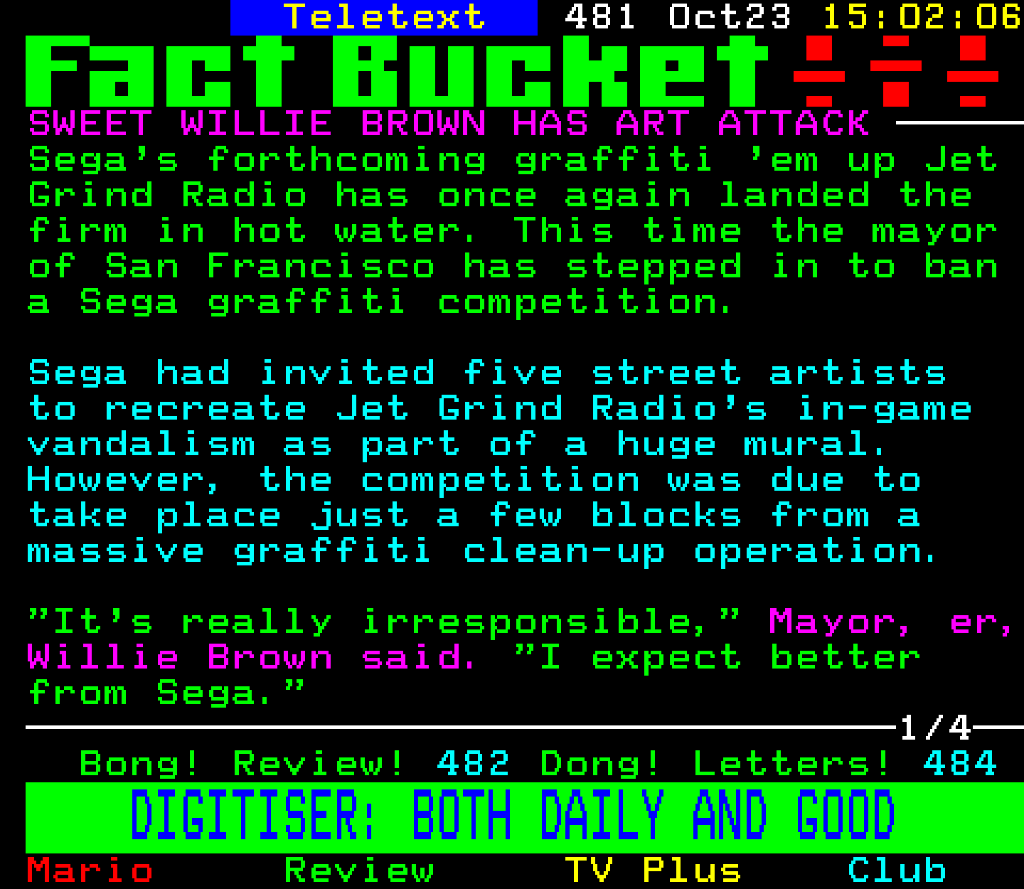 Digitiser, Teletext - 2000