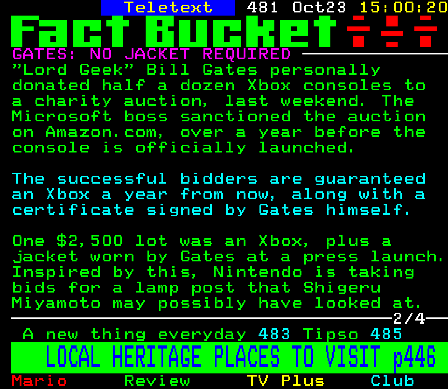 Digitiser, Teletext - 2000