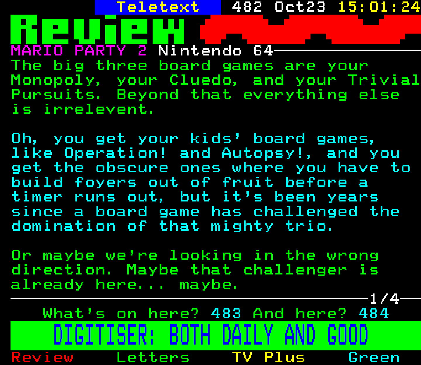 Digitiser, Teletext - 2000