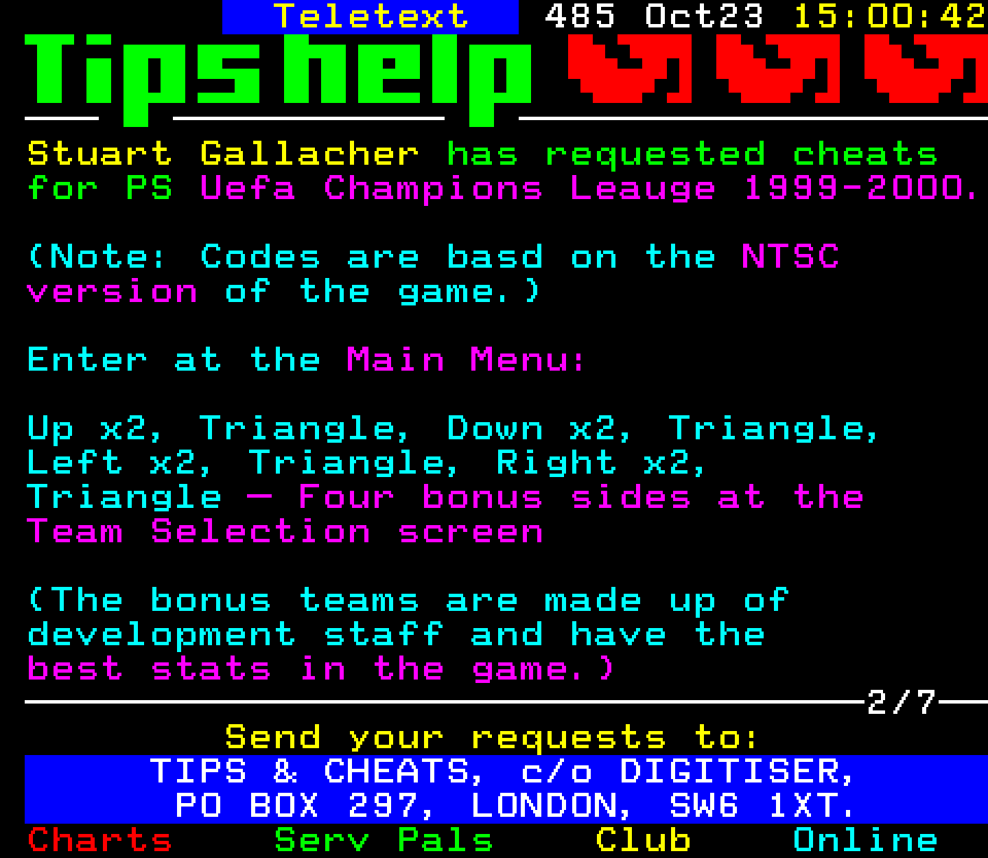 Digitiser, Teletext - 2000