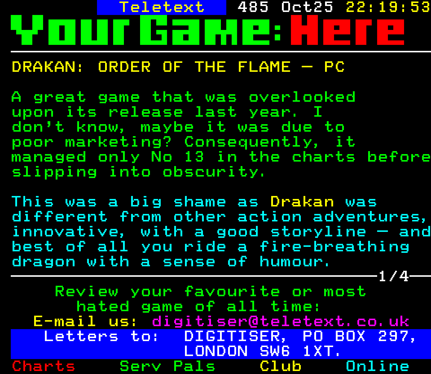 Digitiser, Teletext - 2000