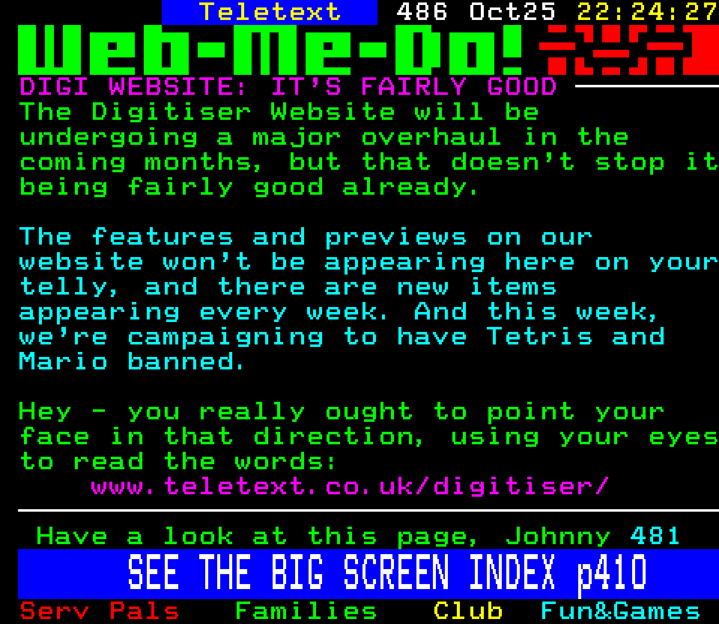 Digitiser, Teletext - 2000