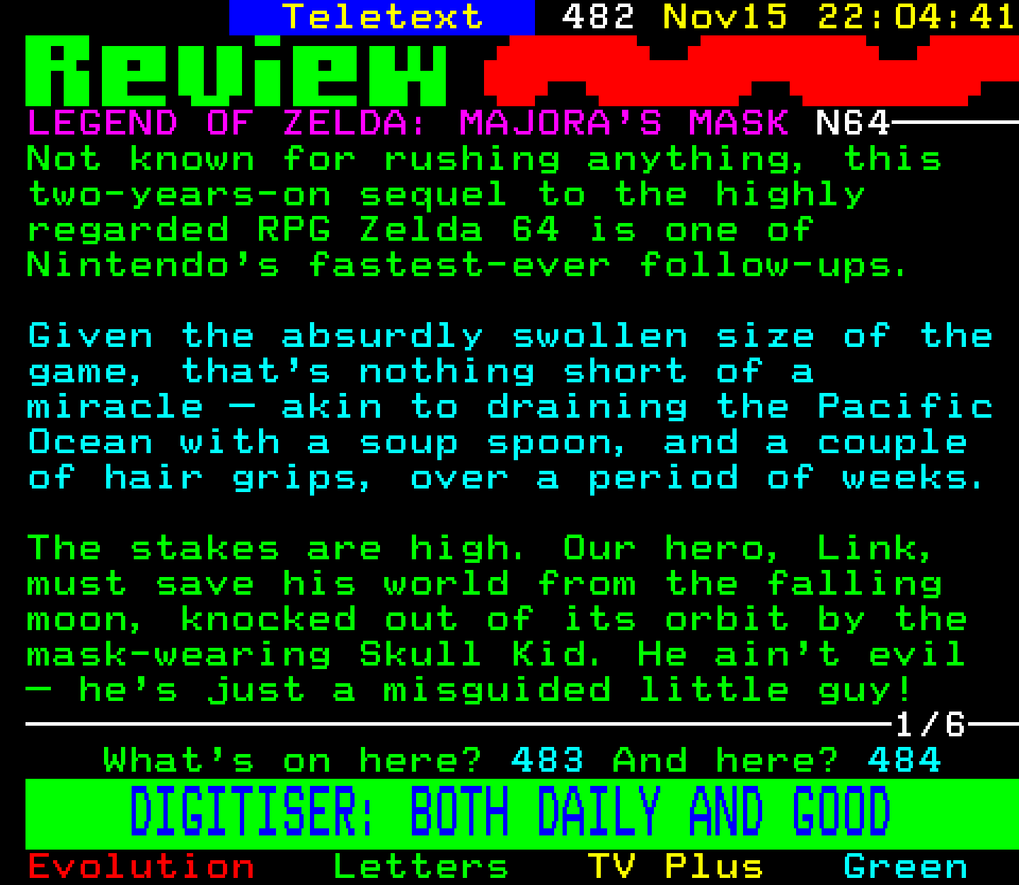 Digitiser, Teletext - 2000