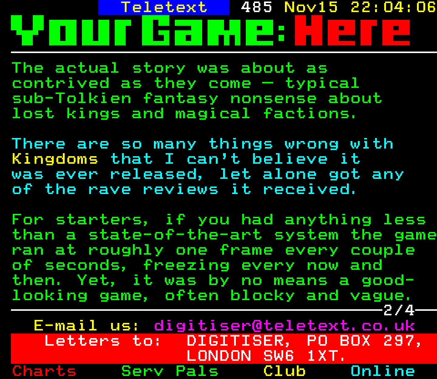 Digitiser, Teletext - 2000